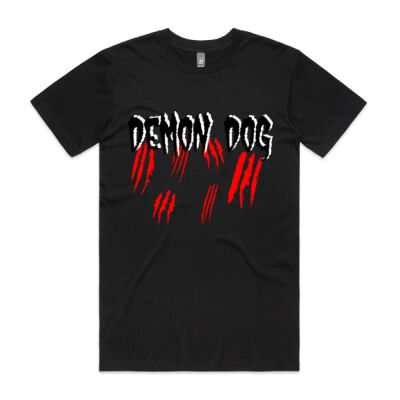 Demon Dog Mens Regular Fit Claw Tee Thumbnail