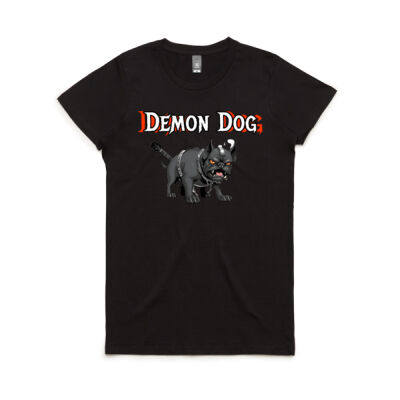 Demon Dog Womens Rocker Tee Thumbnail